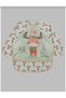 Long Sleeve Liquid Proof Food and Activity Bib - Waterproof Baby Bib Deer-Carca - 5
