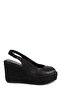 Genuine Leather Heeled Women's Sandals 6678