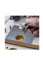 Cabinet Door Hinge Repair Sheet Set 2 Pieces (With Metric And Chipboard Screws) - 6