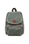 Design 04 Canvas - Leather Women's Khaki Backpack