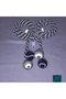4 Bulk Black-Light Grey (221) Silk String Wrap Fund Tulle Double Curtain Ceiling Binding Accessory