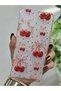 Xiaomi Redmi 12 Compatible Transparent Phone Case with Cherry and Tiny Hearts Pattern - 2