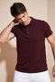 Cotton Regular Fit Buttoned Polo Neck 3 Pack t Shirt Men t Shirt 590211827S3 - 3