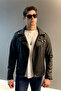 Kuzey Men's New Season Leather Jacket