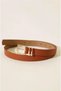 2-Piece Gold Buckle Bridged Women's Belt Trouser Belt Dress Belt Shirt Belt Coat Belt - 3