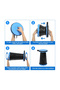 Portable Folding Telescopic Stool – Lightweight Retractable Seat for Camping, Fishing, BBQ - 2