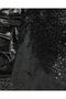 Silvery Velvet in Black Color (Width 110 cm X Length 245 cm) - 4