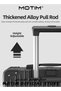 2pcs Boarding Carry-on Luggage Sets Aluminum Framed Suitcase Travel Luggage 14＋24inch - 3