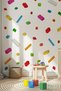 Fun Puzzle Toy Sticker Set, Kids Baby Room Puzzle Stickers 70 Pieces with Special Cutting - 2