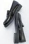 Black Patent Leather Loafer Genuine Leather Women's Shoes Real Leather Patent Leather Women's Moccasin Daily College Shoes - 6