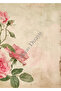 Kuromi54 20Pcs Vintage Retro Rose Floral Pattern A4 Love Letter Paper Illustrated A4/ 6 Different Patterns - 5