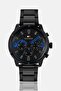 Men 1792070 Stainless Steel Watch, 50mm, Gunmetal