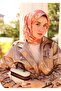 Tivil Silk Scarf IST 11428 - 37 Lilac, Coral, Peach, Orange - 5