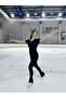 Shinora Ice Skating Tights (Black Stone Detailed)