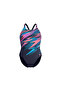 Speedo Digi Plmt Mdlt Af Navy Women's Swimming Suit 8-00305518178 Navy Blue - 8