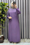 Women's Hijab Clothing Plus Size Crepe Evening Dress