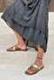 Taba-Gold Soft Sole Banded Useful Daily Comfortable Slippers - 7