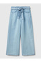 Girl's Denim Trousers 6-14 Years Blue