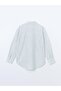 Xside Striped Oversize Women's Shirt (S5) - 6