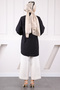 Black Front Stone Detailed Shirt - 4
