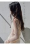 Long Sleeve Crochet Sweater - 7
