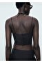 Embroidered crop blouse - 4