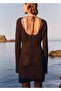Crochet Dress with Open Back - 4