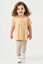 Baby Kids Camel Cotton Leggings 2 Piece Set Trend Fashion Bottom Top Set
