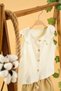 Baby Kids Beige Cotton Shorts Set of 2 First I'M Trend Fashion Bottom Top Set - 2