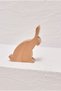 Wooden Toy Rabbit |   Montessori Educational Natural Wooden Animal Toy - 2