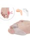 Foot Big Toe Bone Protector Bunion Two-Finger Silicone Roller Thumb Hallux Valgus - 5
