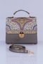 Ethnic Bohemian Patterned Woven Women's Shoulder and Hand Bag - 3