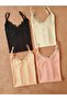 Women's 4 Pack Lace Cotton String Tank Top - 4