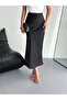 Women's Basic Long Satin Skirt