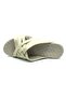 Aryan 100-933 D.R Recommended Air Sole Orthopedic Women's Slippers Beige - 6