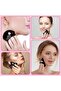 Soft Fluffy Washable Triangular Makeup Sponge with Strap (4-Pack) - 2