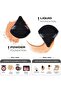 Soft Fluffy Washable Triangular Makeup Sponge with Strap (4-Pack) - 3