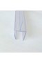Cozylkx Shower Room Glass Door Bottom Gap Seal Strip for 3/8 Inch Glass, 27.5" Long Sweep Stop Showe - 3
