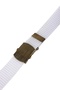 Marine Force White Colored Yellow Buckle External Belt - 3
