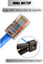 M117Xf Cat6 Jack/8Pcs-Metal Ez/New Generation Rj45 Cat6-8P/8C Open End/Cat6 Connector - 6