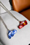 2 Pieces Lightning Mcqueen and Sally Magnetic Cars Pendant - 3