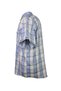 Large Size Linen Shirt Plaid Short Sleeve Suitable for 120Kg-165Kg - 2