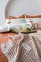 Babil 100% Cotton Natural Double Duvet Cover Muslin Pique Set 7 Pieces - 3