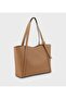 Ruthie Textured Tote Bag With Pouch - 2
