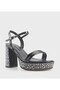 Nine West Lamarcia Embellished Platform Heel Sandals