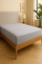 140 X 200 cm Plain Cotton Single Elastic Fitted Combed Bed Sheet - 2