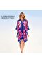 Floral Print, Sun Protection, Multi-Purpose Tunic, Beach Shawl, Lightweight, Breathable Kimono
