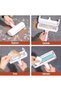 Animal Hair Collection Brush, Empty Button, Rectangular Shape, Blue - 2