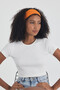 Women's Cotton Combed Non-Slip Flexible Extra Thin Reflects Style Sports Sweat Hair Band - 6