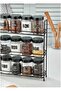 3-Tier Large Stand 18-Piece Round Glass Spice Set - Spice Kit - 2